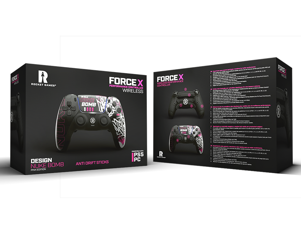 Bombe nucléaire Rocket Force X édition rose