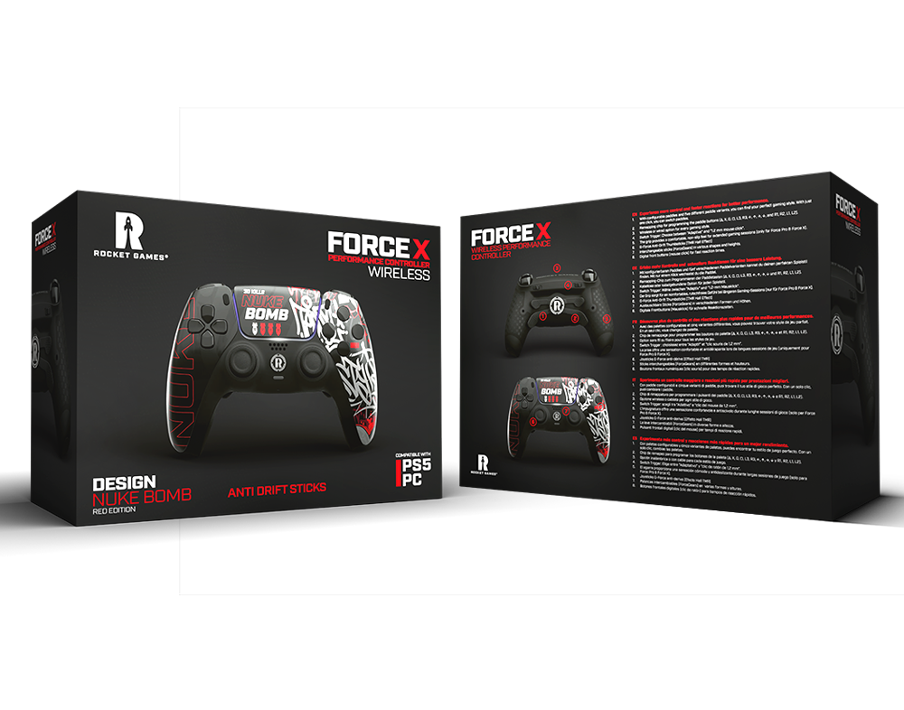 Rocket Force X Nuke Bomb Édition Rouge